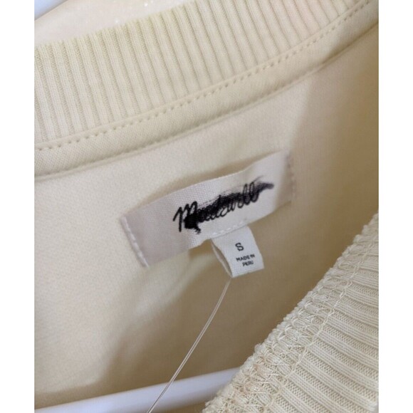 Madewell Ribbed Muscle Tee Botanical Dye Edition Daffodil Yellow Comfy Small - Picture 7 of 10